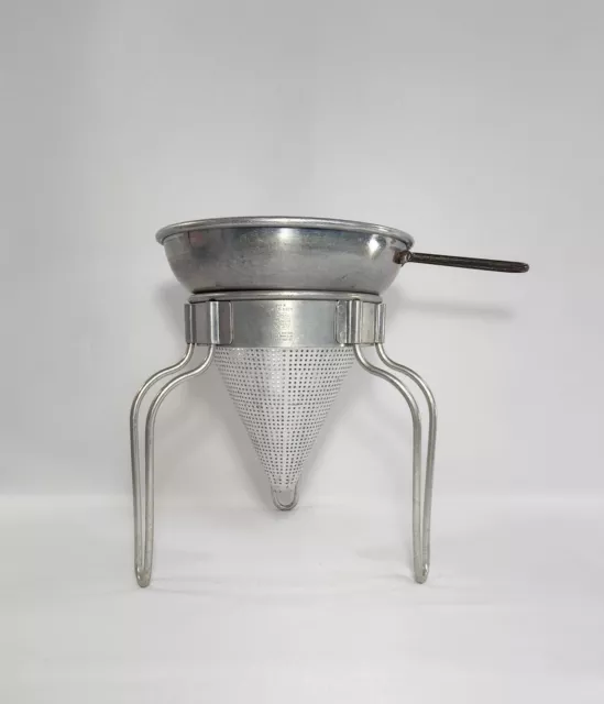 Vintage Aluminum Wear-Ever No. 8 Sifter Strainer Kitchen