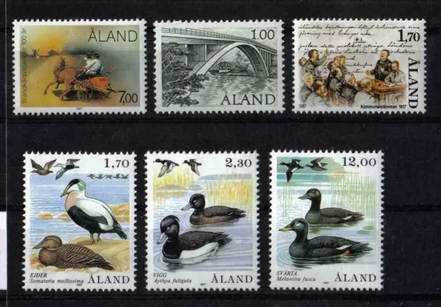 Aland 1987 Complete Mint / Complete MNH