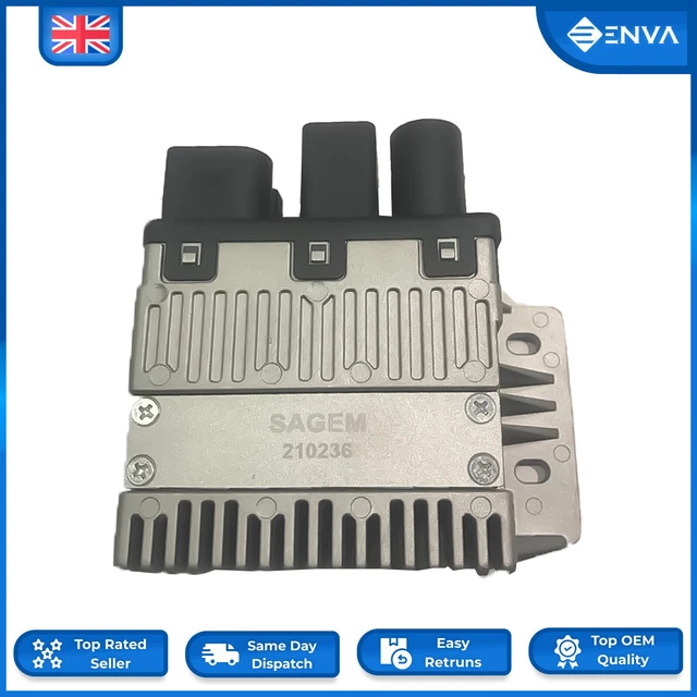 RADIATOR FAN CONTROL Unit For VW Transporter T5 2003 2010 7H0919506D