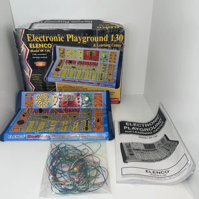 Elenco EP-130 130 in 1 Electronic Playground and Learning Center