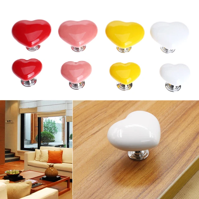 Modern Ceramic Door Knob Handle Kitchen Cabinet Cupboard Drawer Closet Pull