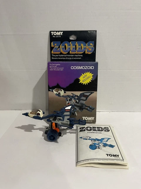 Zoids Vintage OER Tomy 1988 Zarwolf 100% complete + Instruction