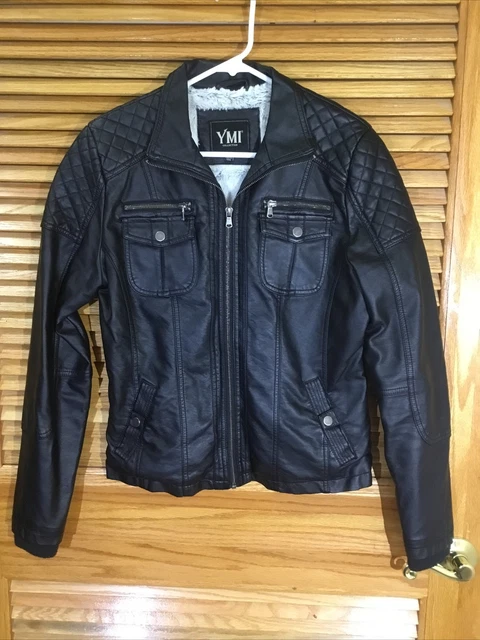 Ymi collection sales leather jacket
