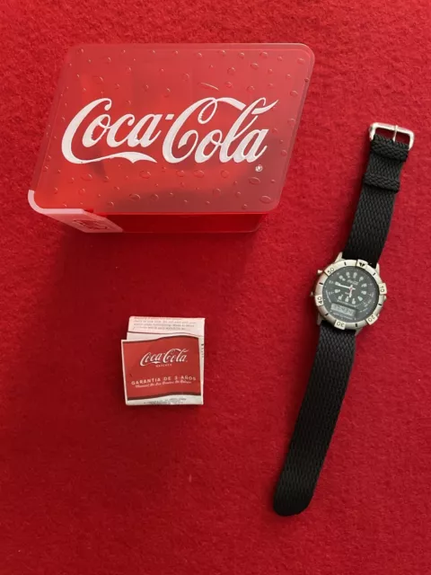 Orologio da polso Coca-Cola al quarzo con display digitale (Originale)