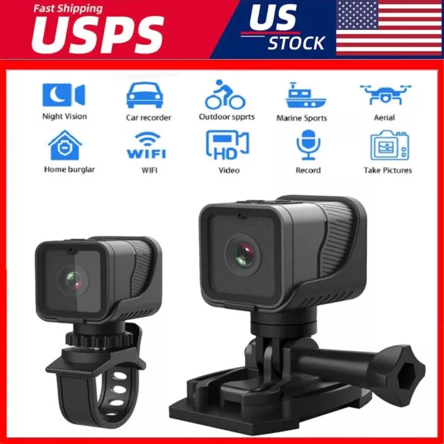 Mini HD 1080P Wifi Sports Camera DVR Motor Bike Motor Cycle Action Helmet Cam DV