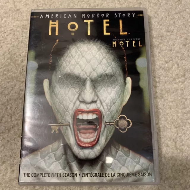 AMERICAN HORROR STORY Hotel Complete Fifth Season 5 DVD Set 4 Disc Lady Gaga TV EUR 16,54