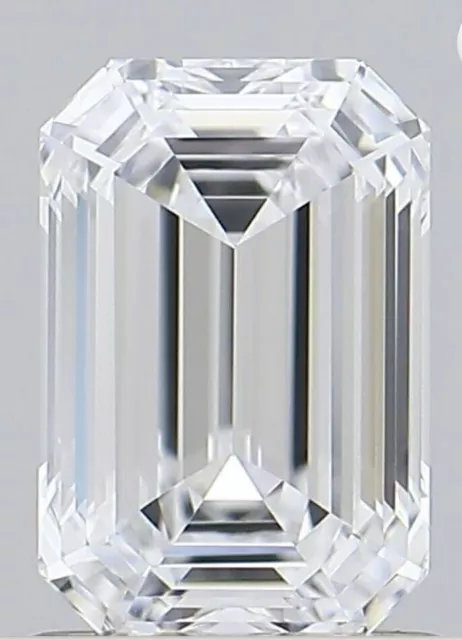 Diamant cultivé en laboratoire certifié IGI 1,00 ct F couleur émeraude...