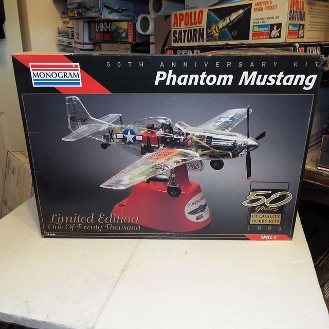 Niob 1/32 Monogram 0067 50Th Anniversary P-51 Phantom Mustang  Plane Model