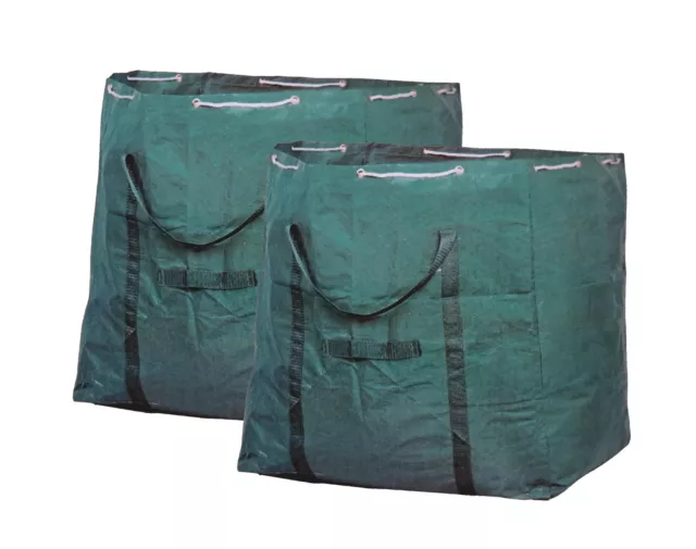 2x Gigantesco XL Bolsa para Follaje 270l de Jardín Basura Saco Laub