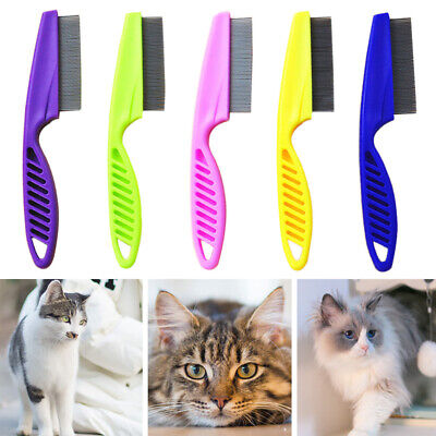 Pet Metal Fine Tooth Needle Flea Lice Comb For Cat Dog Useful Hair Brush Comb 95