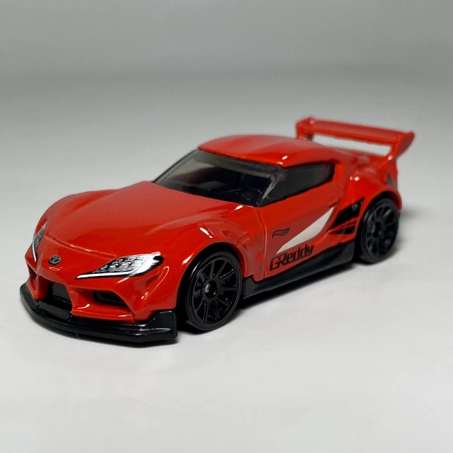 '20 TOYOTA GR Supra Red 1:64 Scale Diecast Diorama Model Car GReddy ...