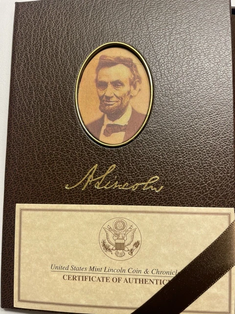 2009 US Mint Lincoln Coin & Chronicles Set  with  COA 3