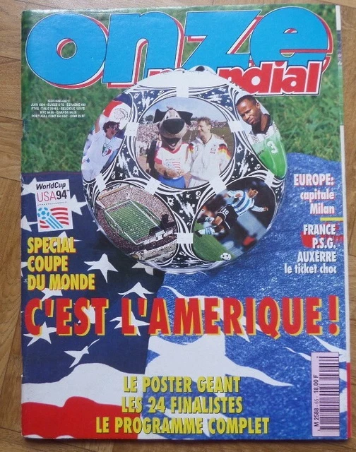 Onze Mondial N°118 Novembre 1998 - Spécial 100 Ans Marseille + Poster Et Fiches Joueurs
