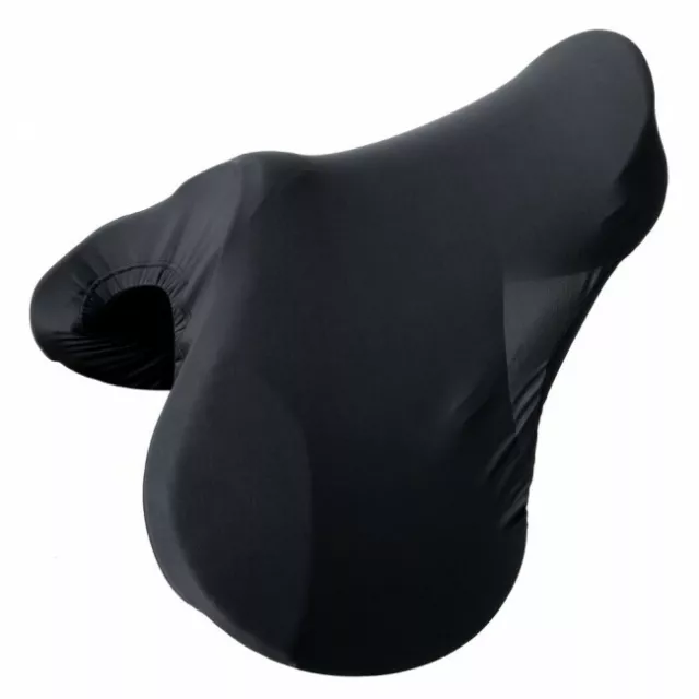 Tough-1 Black Lycra English Saddle Cover/Tote Horse Tack 61-8910