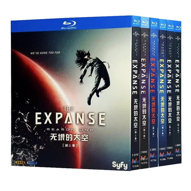 The Expanse Season 1-6 (2021)-Brand New Boxed Blu-ray HD TV series 11 Disc