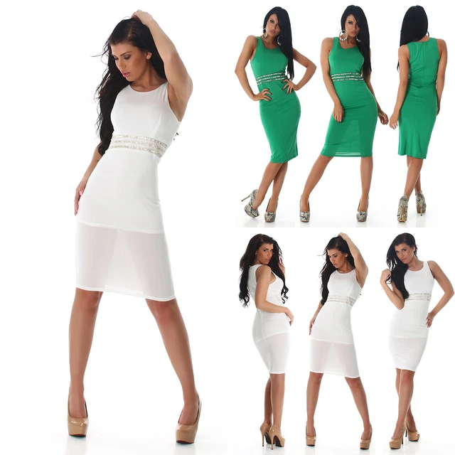 Vestito donna corto estivo trasparente da mini abito sexy estate vestitino hot