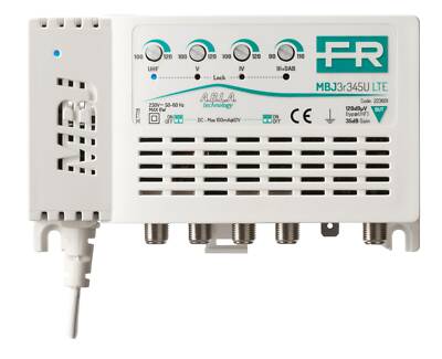 Fracarro Centralino Fracarro MBJ3r3+4+5 LTE 1 Ingresso Autoalimentato Amplificatore Segna 