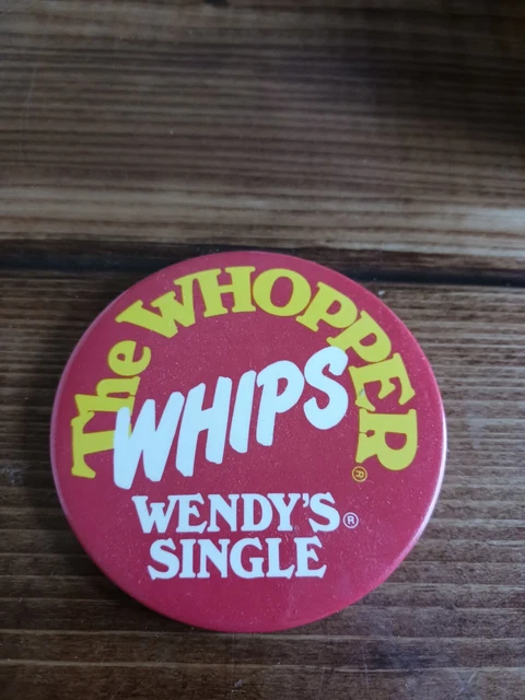 Whoppper Button VTG BURGER KING