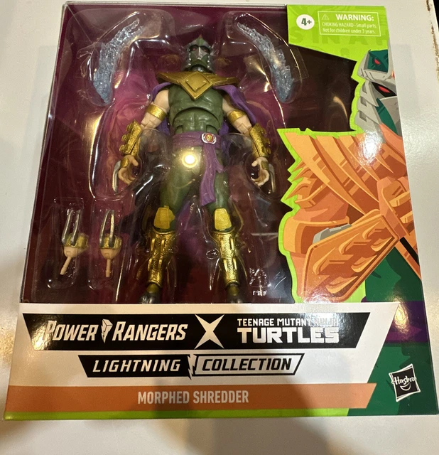 Hasbro Power Rangers Lightning Green Ranger Shredder Deluxe Action Figure