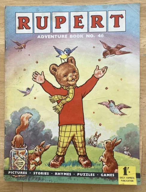 Rupert Bear Adventure Series No 46 light wear. 2 puzzles Done. VG