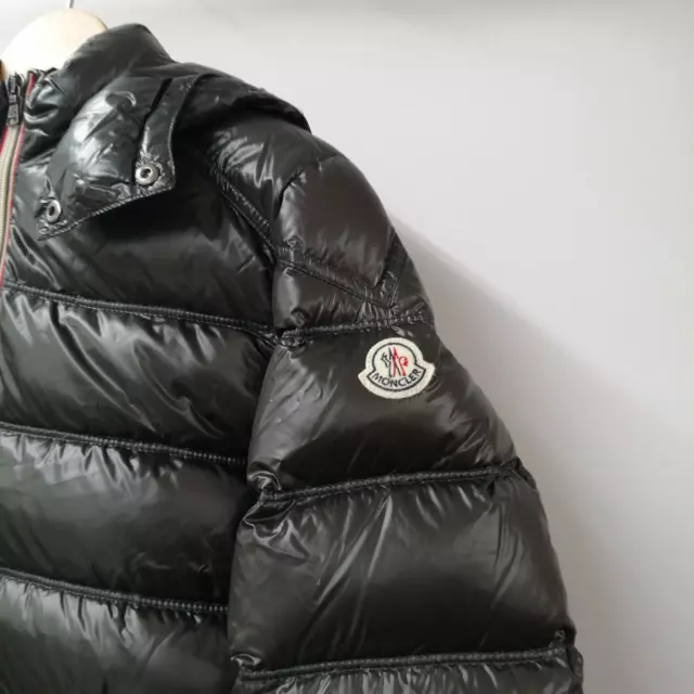 Moncler GASTON GIUBBOTTO Men's Down Puffer Jacket Coat Size 14Y Black 3