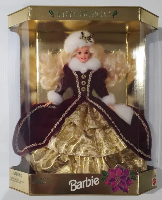 Happy Holidays 1996 Barbie Doll - Vintage - Special Edition - Original Box -NRFB