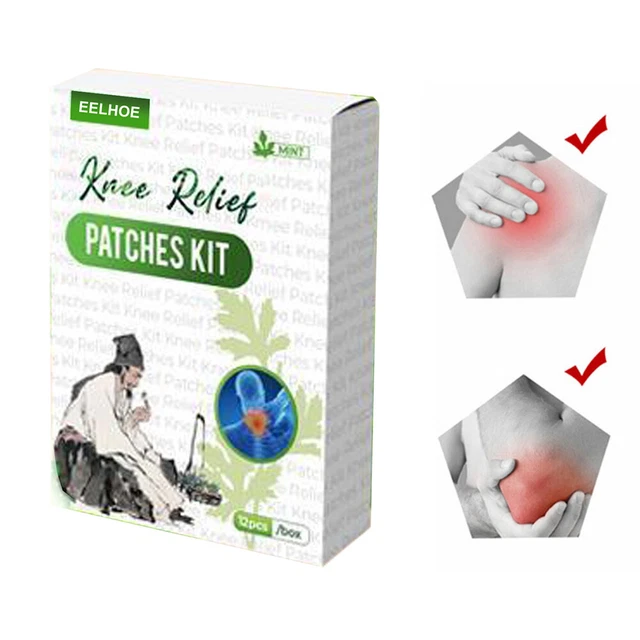 12pcs Knee Medical Plaster Patch Joint Ache Arthritis Wormwood Extract Stickers 10