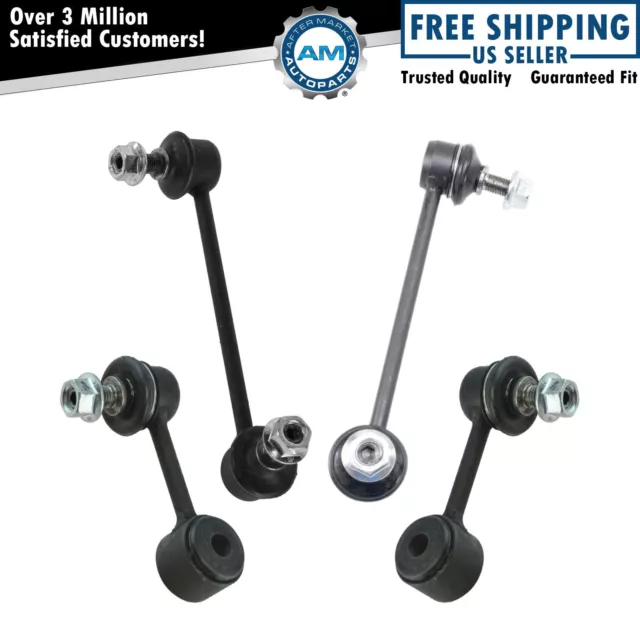 Front Rear Stabilizer Sway Bar Link LH RH Kit Set of 4 for Ford Lincoln Mercury