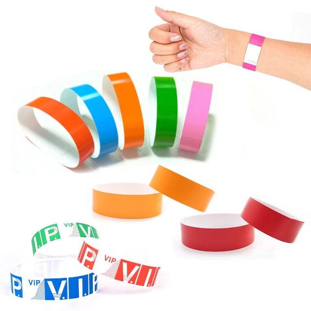 100 un. Pulsera de papel sintético estampado pegajoso PatteDS