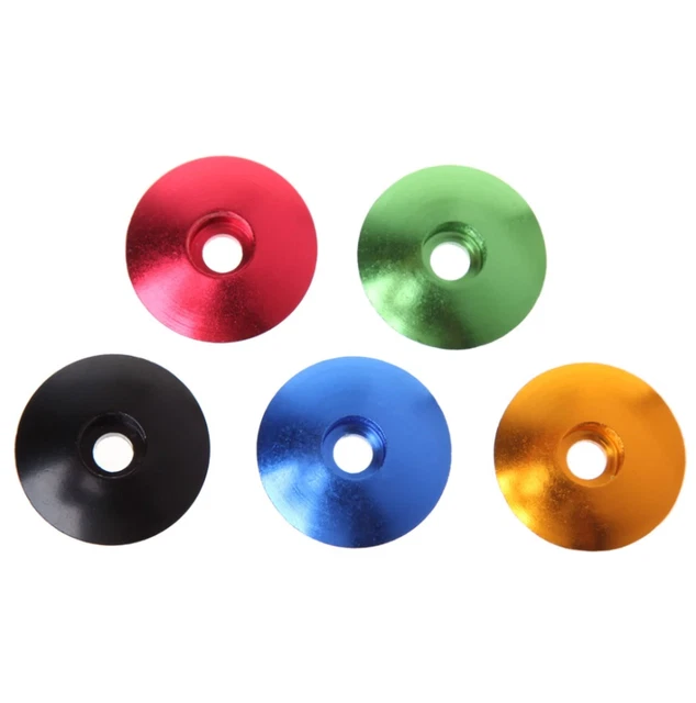bouchon potence vélo casque anti poussière alliage aluminium 28.6mm vtt couleurs