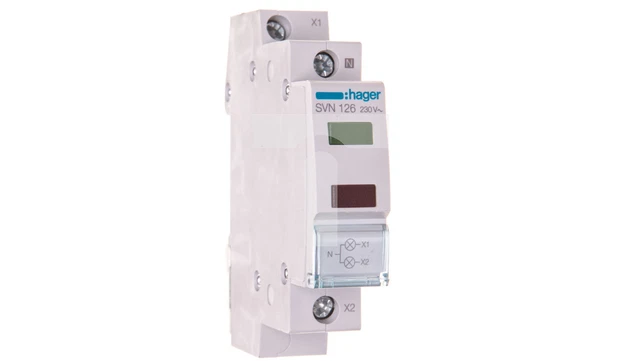Modulare Lampe grün / rot 230V AC SVN126 /T1DE