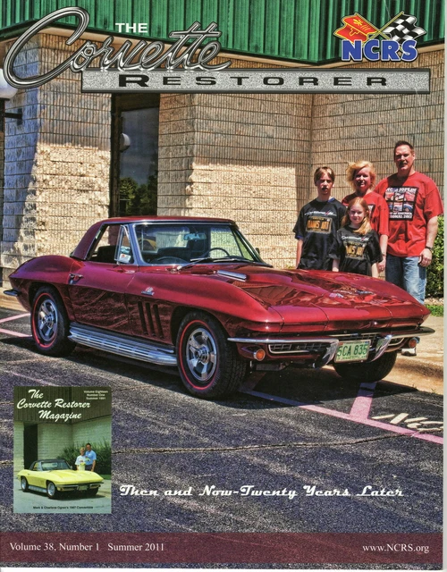 THEN AND NOW Twenty Years Later The Corvette Restorer Vol 38 1 Summer