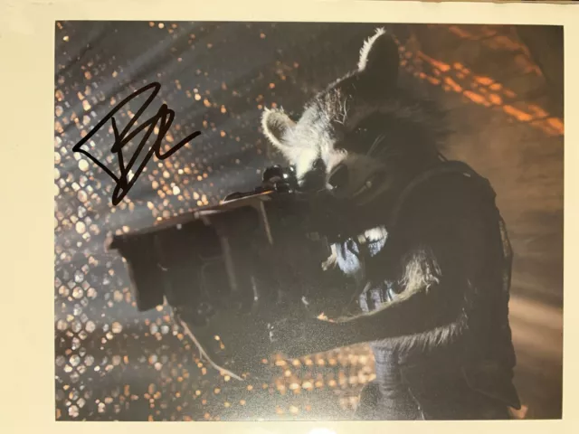 Bradley Cooper Signed 11x14  photo Guardians of the Galaxy “Rocket” the Raccoon