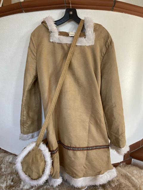 MINIKLEID, ESKIMO-/ INUIT- Kostüm , Karneval Fasching, 40/ 42, guter ...