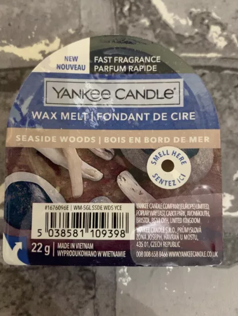 Yankee Candle Wax Melts, Seaside Woods