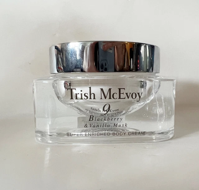 Trish Mcevoy Blackberry 9 Vanilla Musk Super Enriched Body Cream 3.5oz/100g NWOB