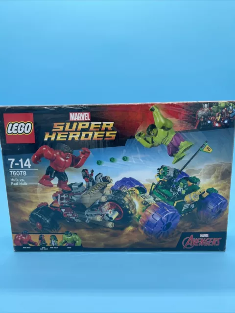 LEGO Marvel Super Heroes: Hulk vs. Red Hulk (76078) New Sealed💚💚💚