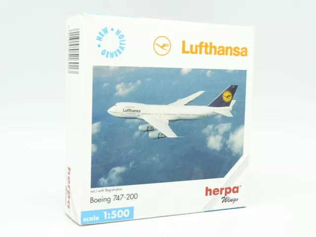 Herpa Aircraft Airlines 1/500 - Boeing 747 200