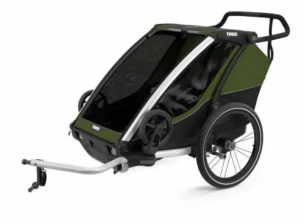 NEW - Thule Chariot Cab 2 - Bike Trailer for 2 Kids  - FREE INT SHIPPING