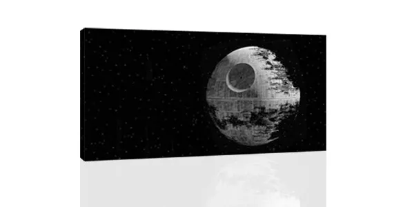 Star Wars Death Star III - CANVAS OR PRINT WALL ART