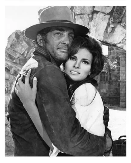 BANDOLERO still RAQUEL WELCH & DEAN MARTIN -- (n698)