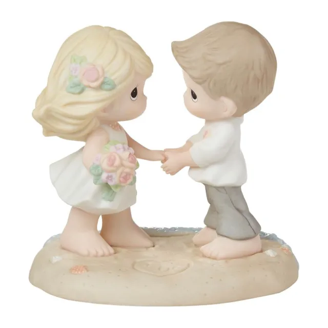 Precious Moments Figurine To Have And To Hold Wedding Couple On Beach 222030