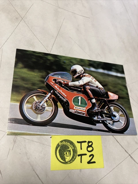Carte Postale Collection 1976 – Giacomo Agostini & Johnny Cecotto (moto Piste)