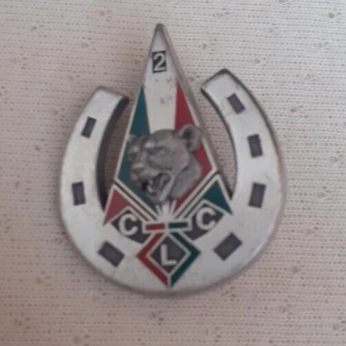 INSIGNE LEGION ETRANGERE - 4° R.E.I, 1° Cie Portée tête de mulet Bon