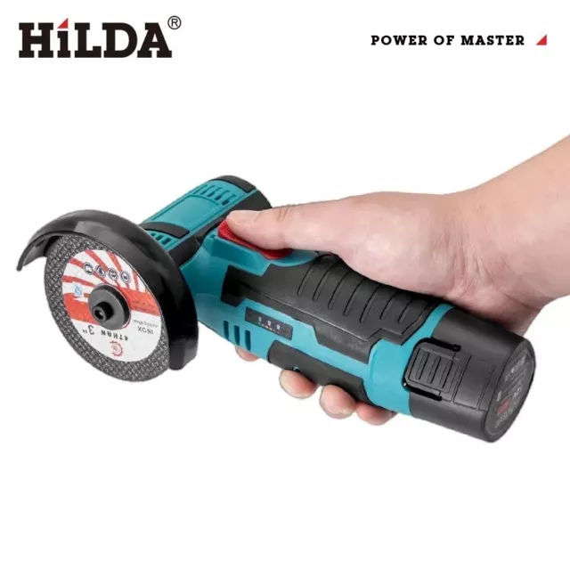 HILDA 12v Mini Meuleuse Rechargeable avec Accessoires Fournis Sans Fil petit...