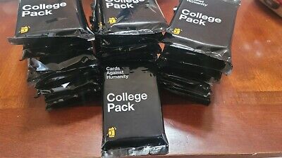 NEW Cards Against Humanity Back to School Bundle College Pack Condom Dental Dam 