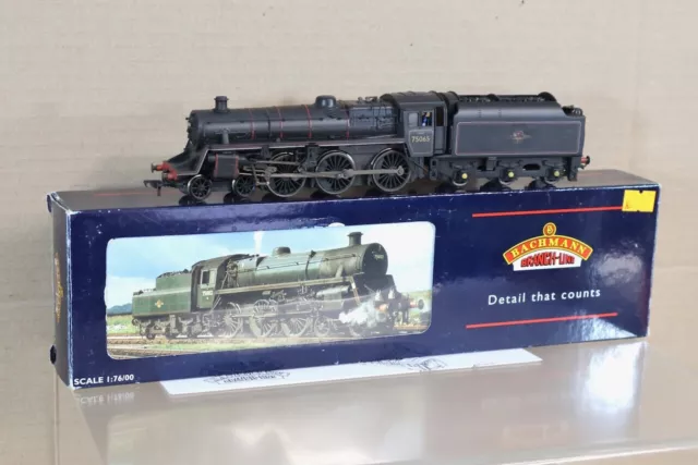 Bachmann 31-108 Verwitterte Br 4-6-0 Standard Klasse 4MT Lokomotive 75065 Ol