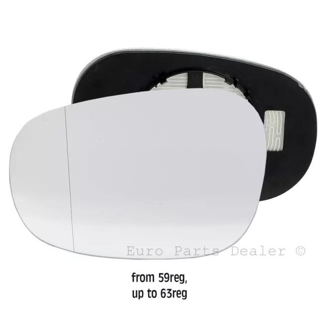 Wing Mirror Glass Left side for BMW 1 Series 09-13 COUPE Heated Blind Spot