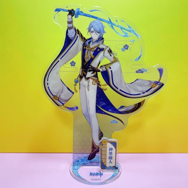 Genshin Acrylic Stand Official miHoYo Lightning Castle Series Ayato Kamisato