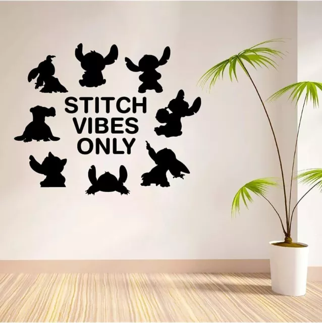 Angel Love Lilo and Stitch Wall Sticker Vinyl Art Decal Decor Kids Room Home